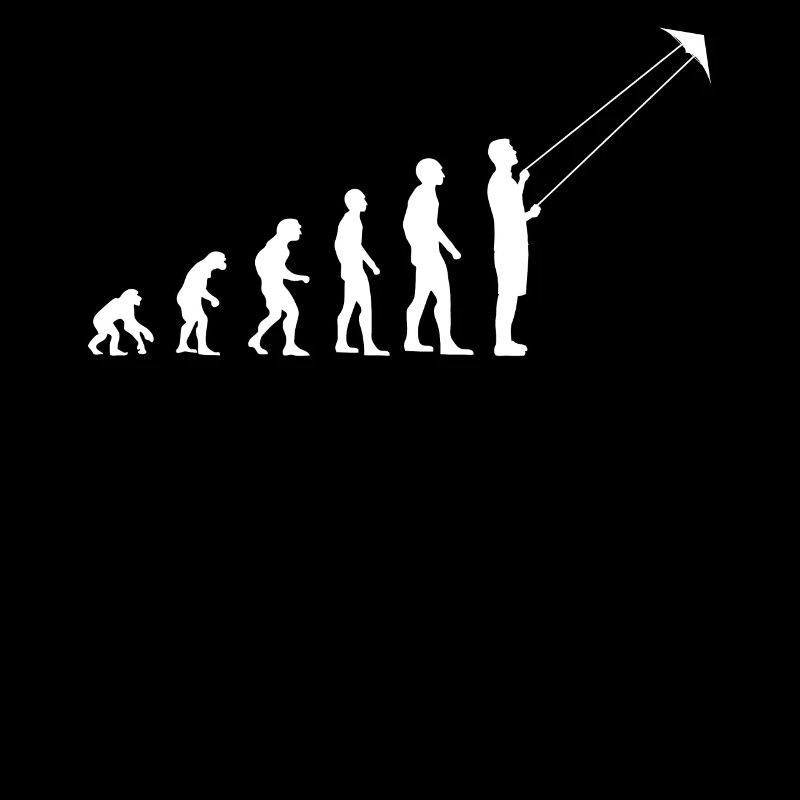 Drachenfliegen Evolution Drachensteigen Geschenk