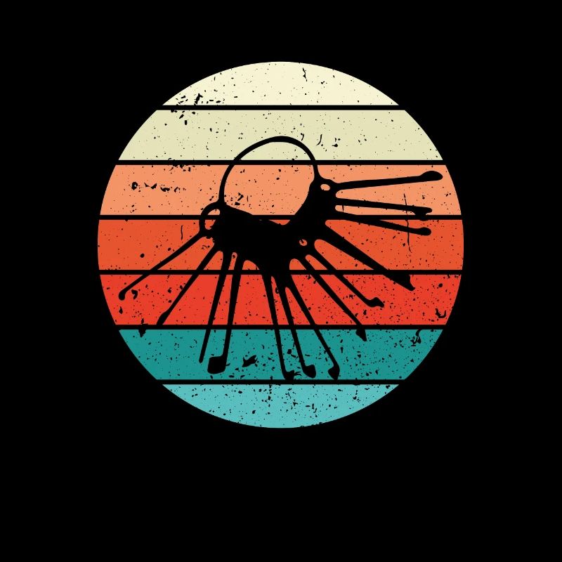 Lock picking tools Sonnenuntergang