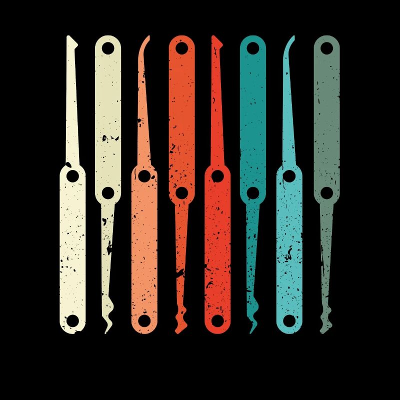 Lock picking colored