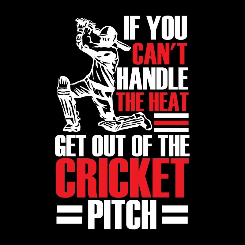 Sortez du terrain de cricket