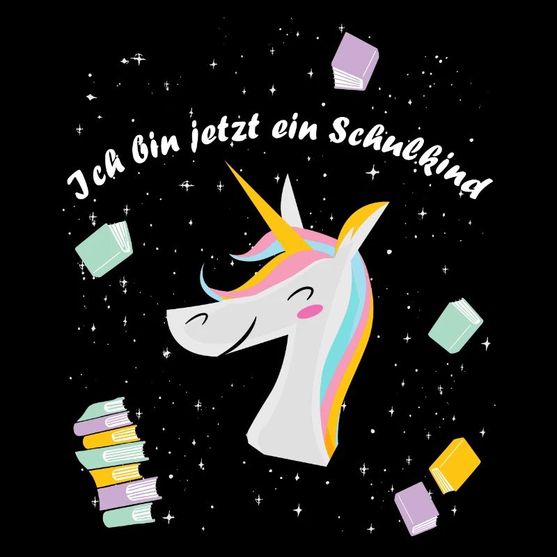 Schulkind Schulstart Einhorn Einschulung 2023