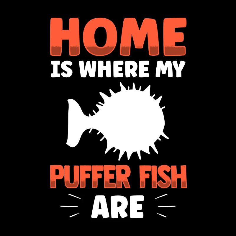 Puffer fish is my home Giant puffer fish