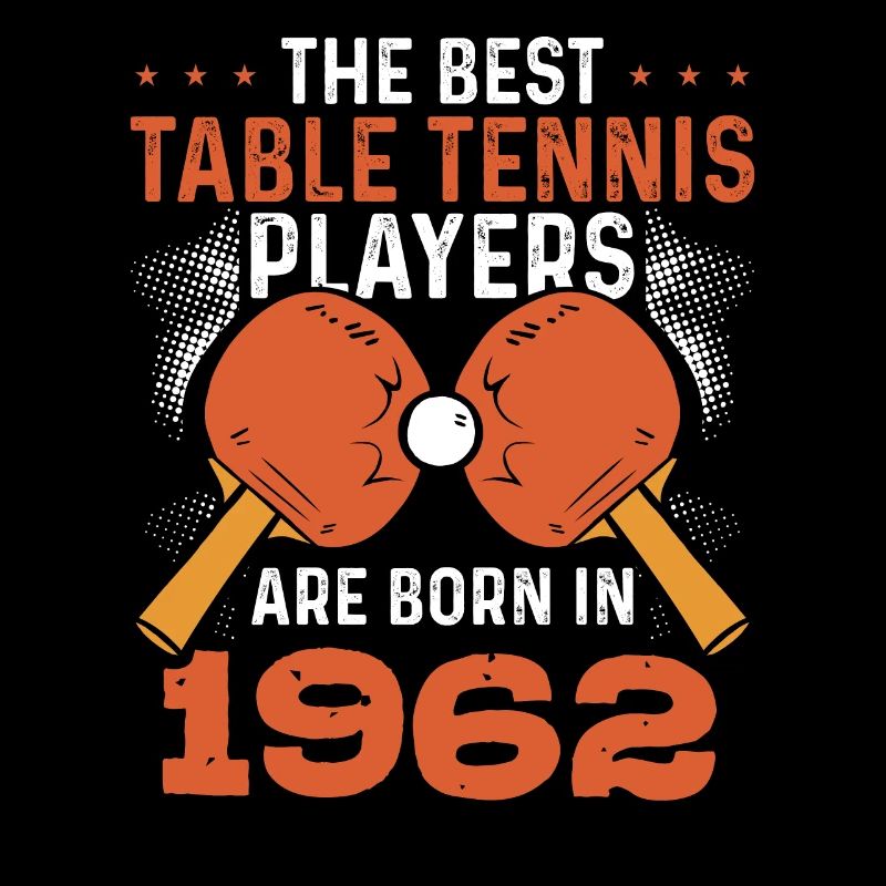 Les meilleurs joueurs de tennis de table 1962