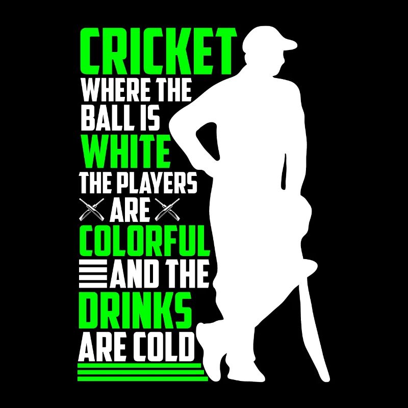 Cricket où la balle est blanche
