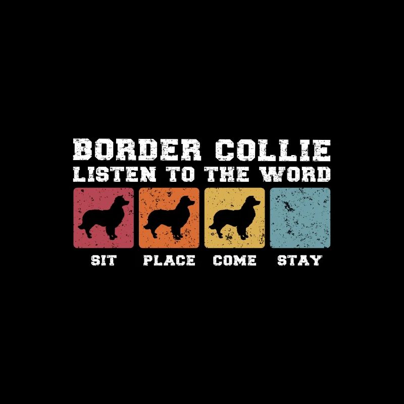 Border Collie écouter le mot