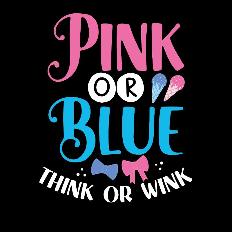 Pensez rose ou bleu ou clin d’œil