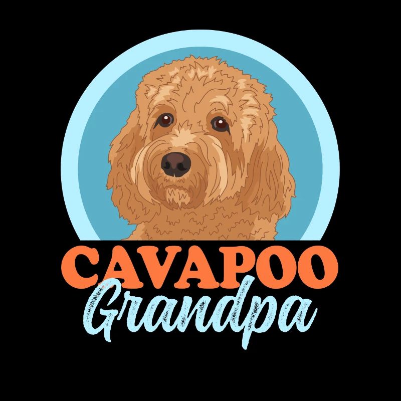Cavapoo Grandpa Hundebesitzer Cavoodle Geschenk