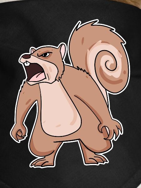 angry squirrel