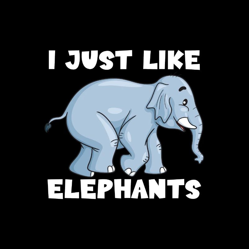 J’aime juste les éléphants