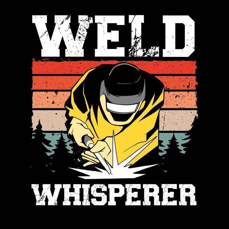 Schweißflüsterer Im Vintage stil