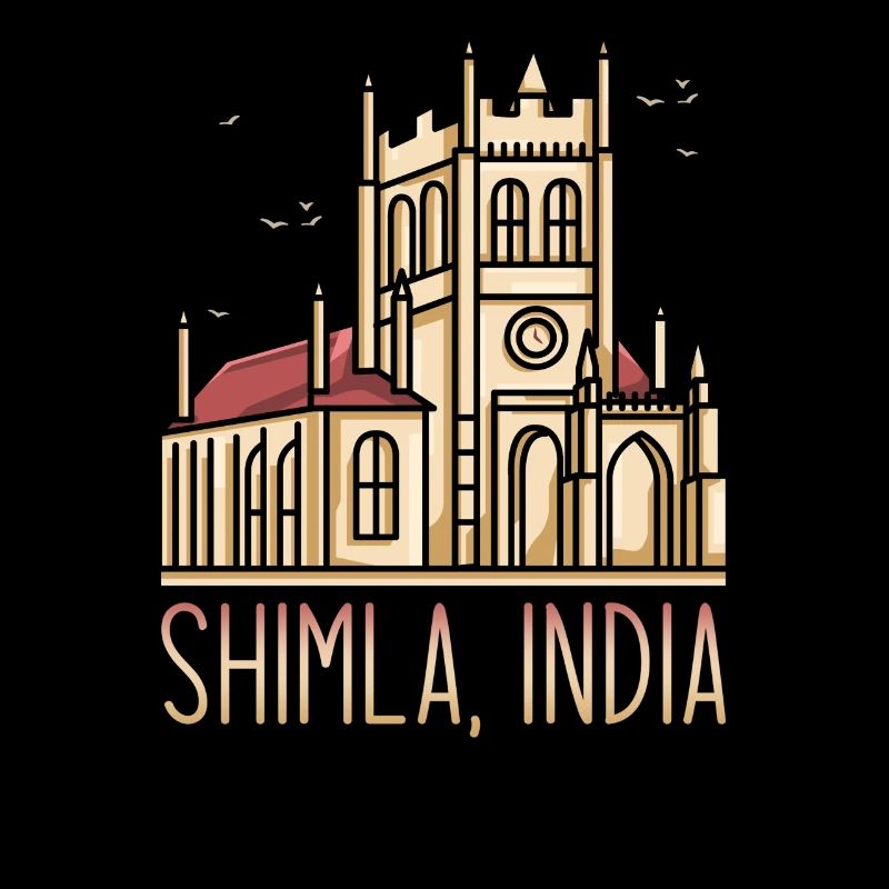 Shimla Inde Souvenir