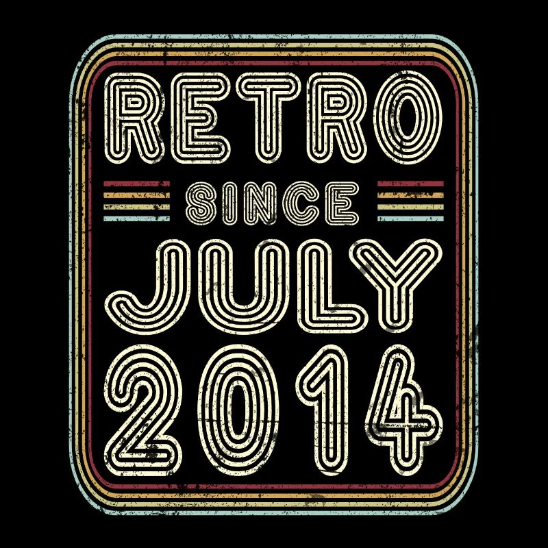 Geburtstag Juli 2014 Retro Geschenk