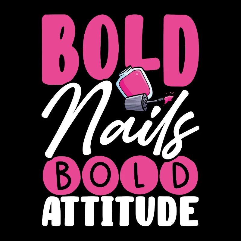 Bold nails, bold attitude