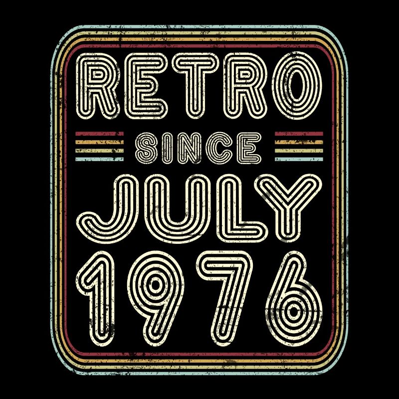 Geburtstag Juli 1976 Retro Geschenk