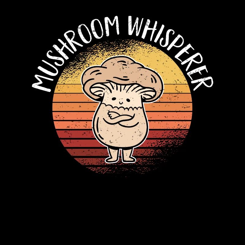 Cueilleur de champignons chasseur de champignons amateur de champignons champignons ferme