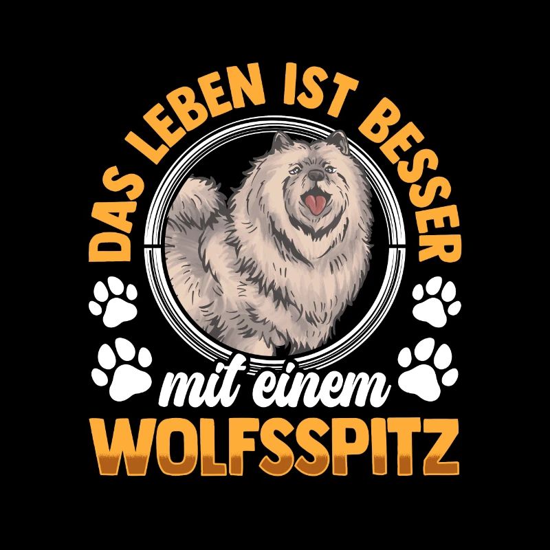 Leben mit Wolfsspitz Deutscher Keeshond