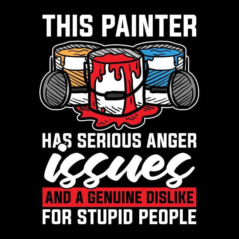 This Painter Has Serious Anger Issues Paint Brush