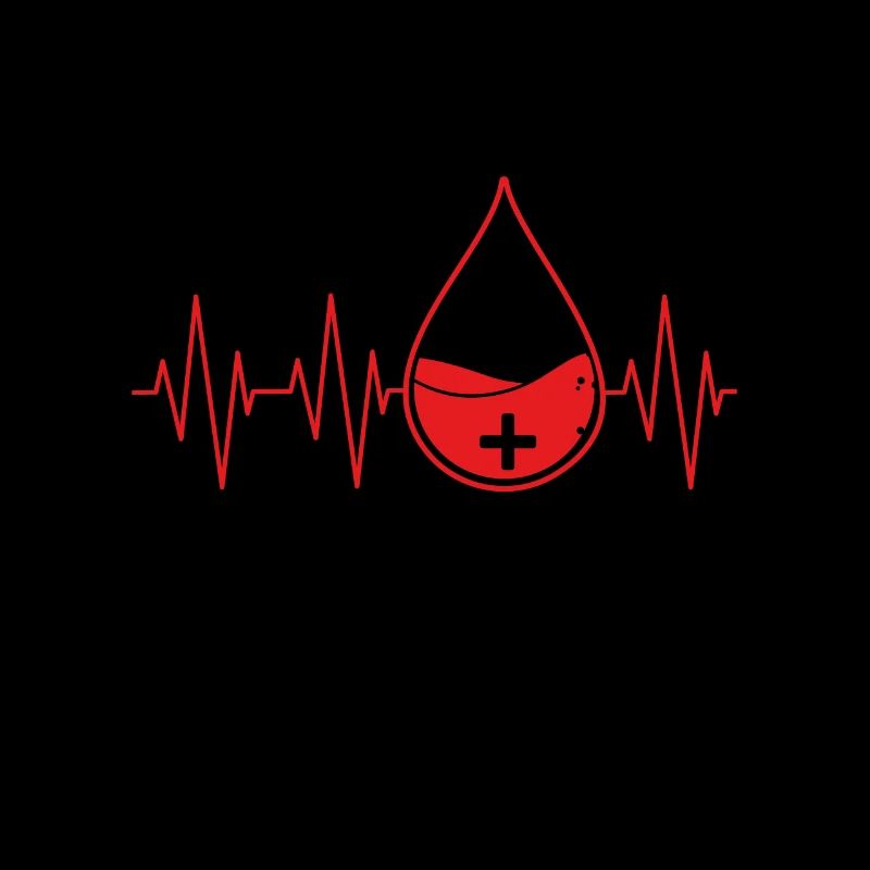 Fréquence des gouttes de sang rouge