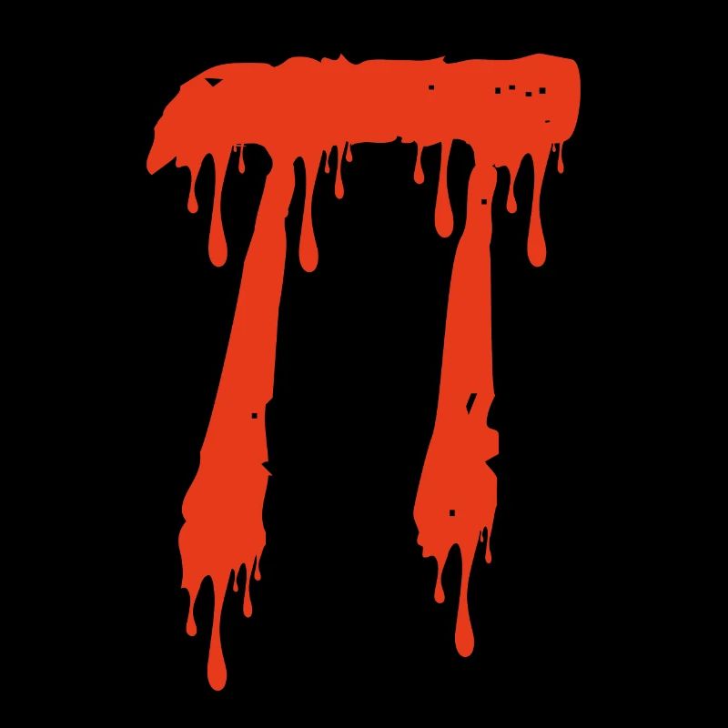 Bloody Pi On Halloween