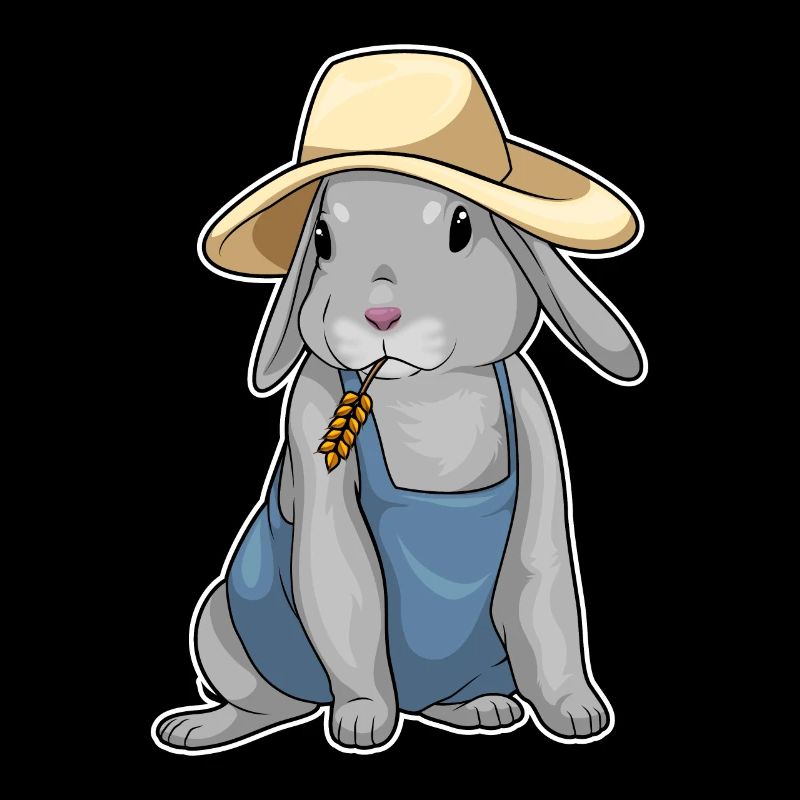 Blé éleveur de lapins