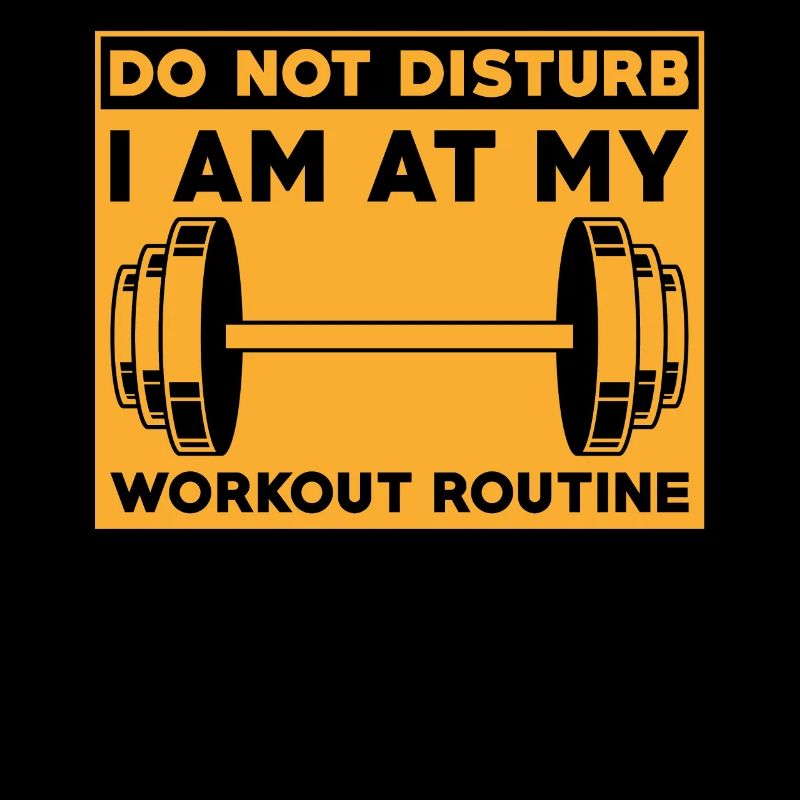 Workout-routine Gewichtheber-trainingsdesign