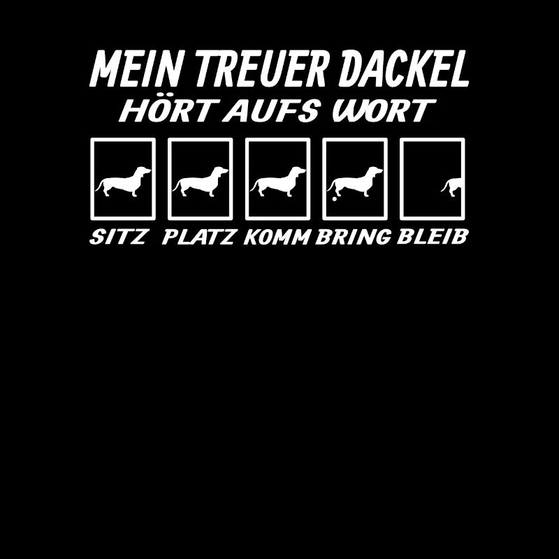 Hund Dackel Hundebesitzer Geschenkidee