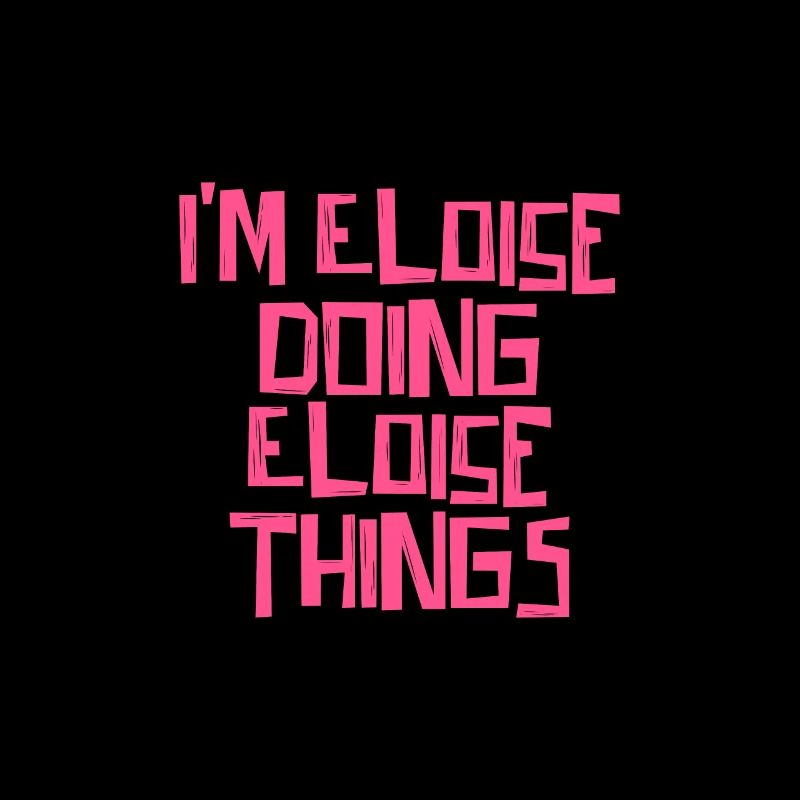 I'm Eloise doing Eloise things