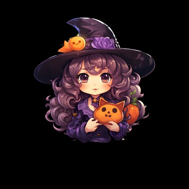 Sorcière Kawaii Halloween