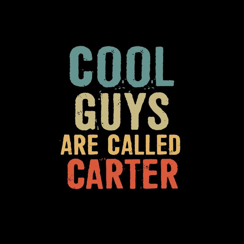 Les gars cool s’appellent Carter
