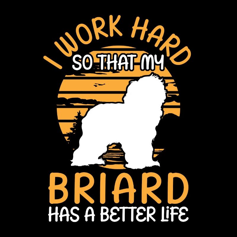 Work for my Briard Berger de Brie