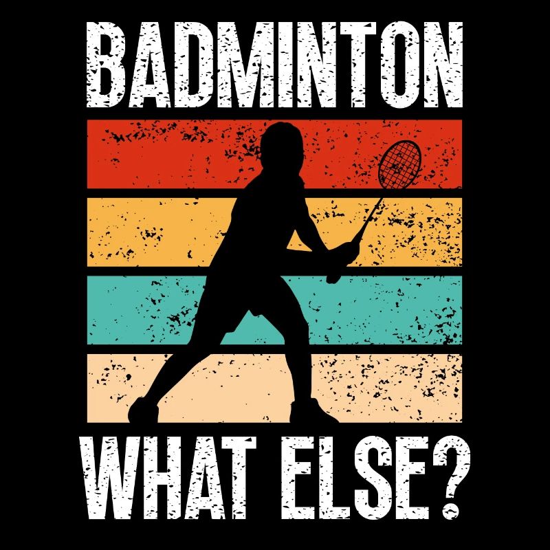 Badminton Colorful Player