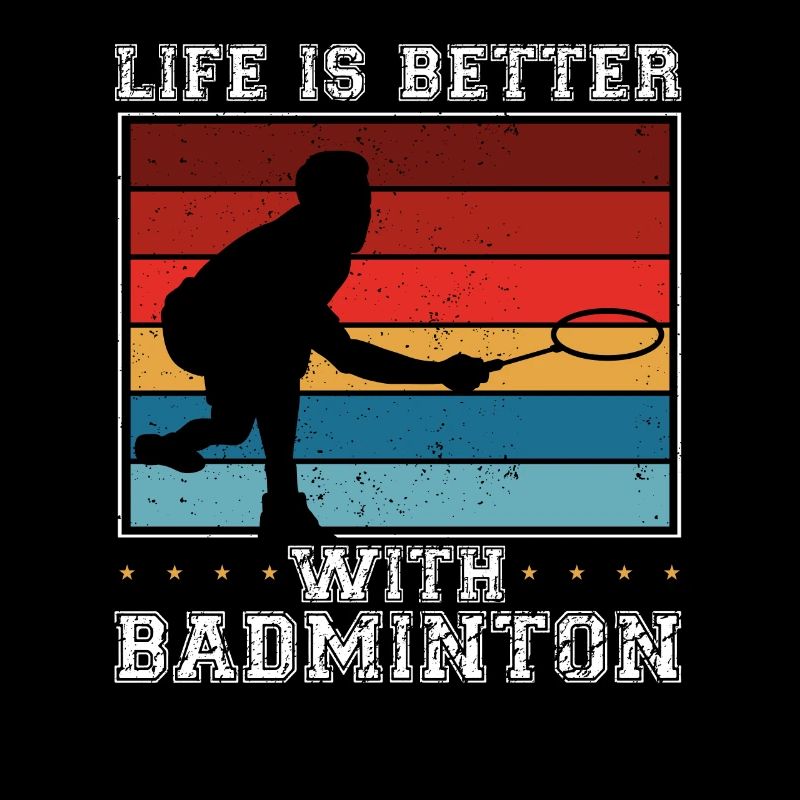 La vie est meilleure avec le badminton