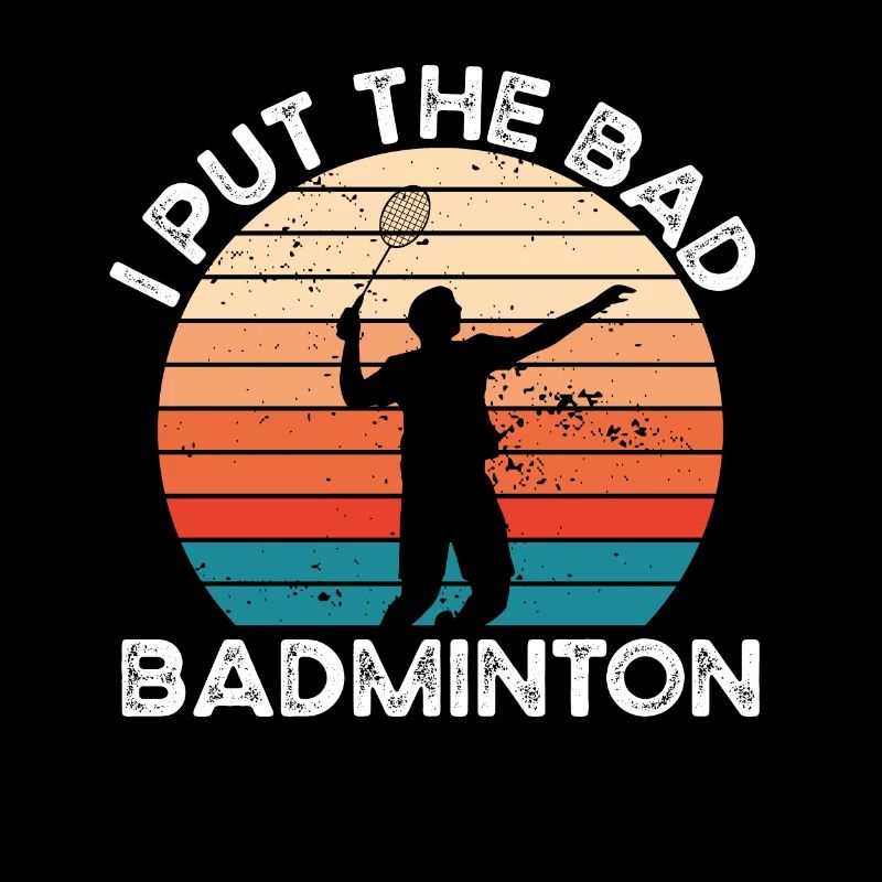 Ich Setze Das Schlechte Badminton