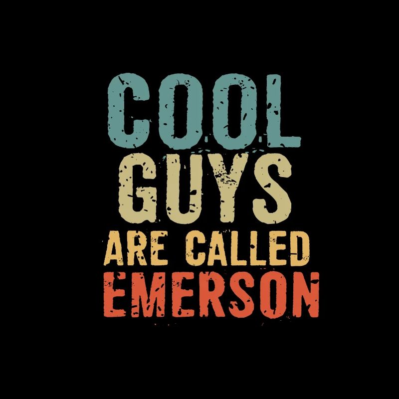 Les mecs cool s’appellent emerson