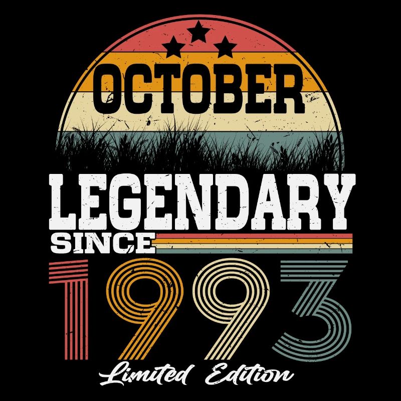 Legends were born in October 1993