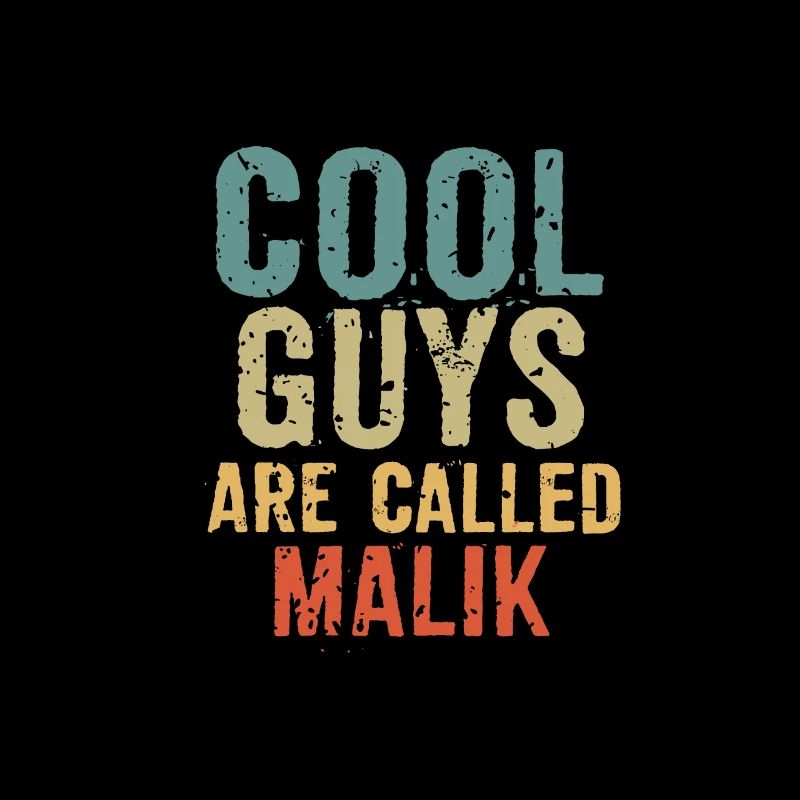 Les mecs cool s’appellent malik