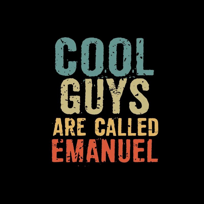 Les mecs cool s’appellent emanuel
