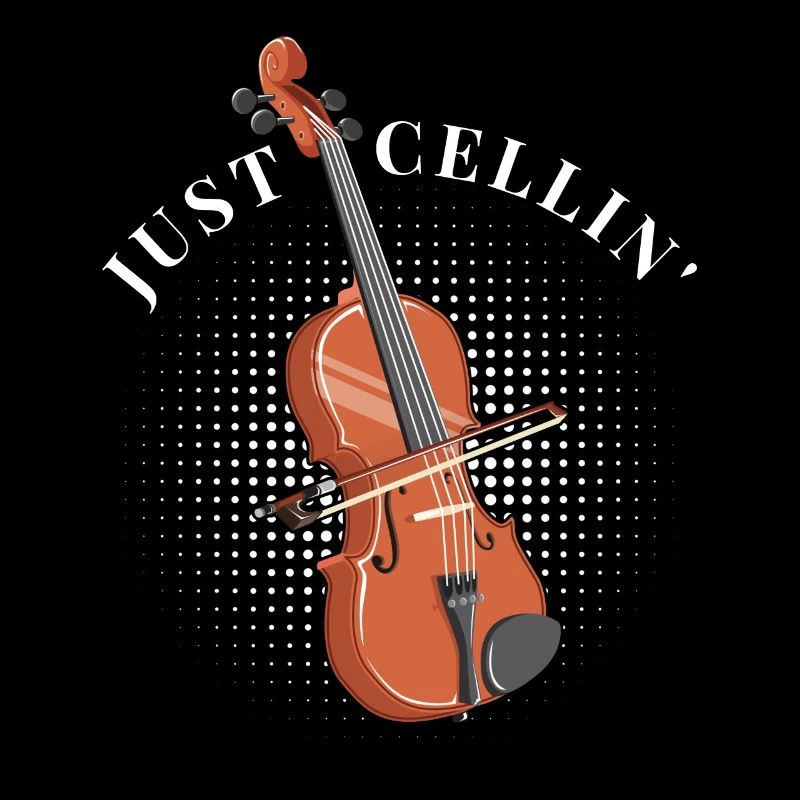 Violoncelle Just Cellin Funny Cello Player Cadeau