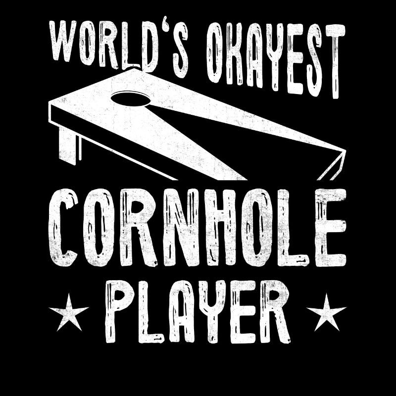 Le joueur de cornhole le plus correct du monde Lustiges cornhole