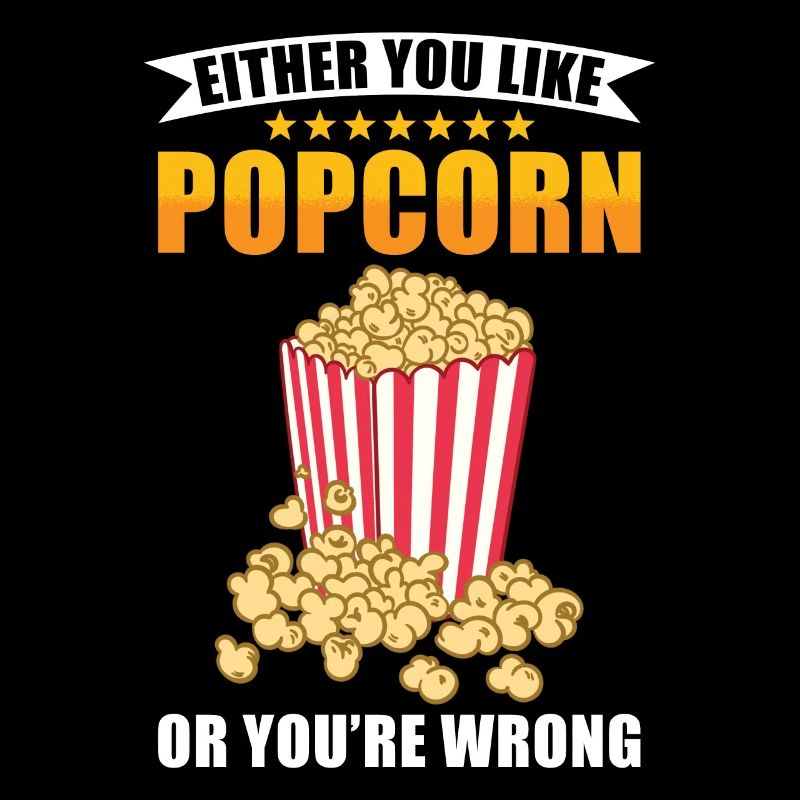 Popcorn amant cadeau drôle pop-corn