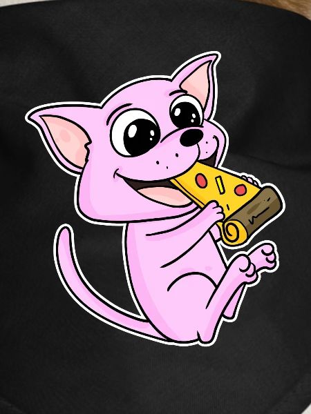 Sphynx Cat Pizza