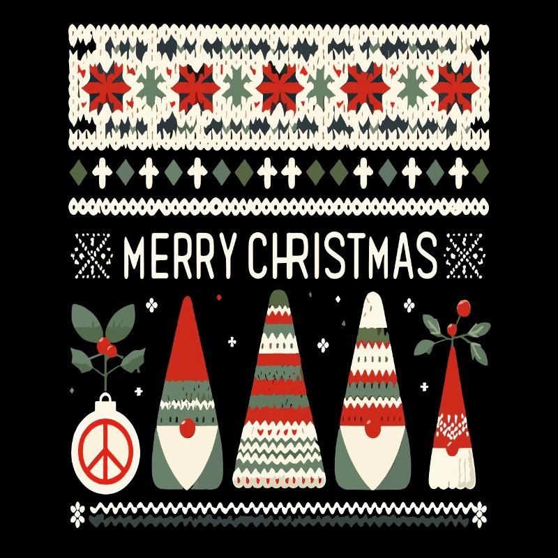 Christmas Gnomes Strickmuster