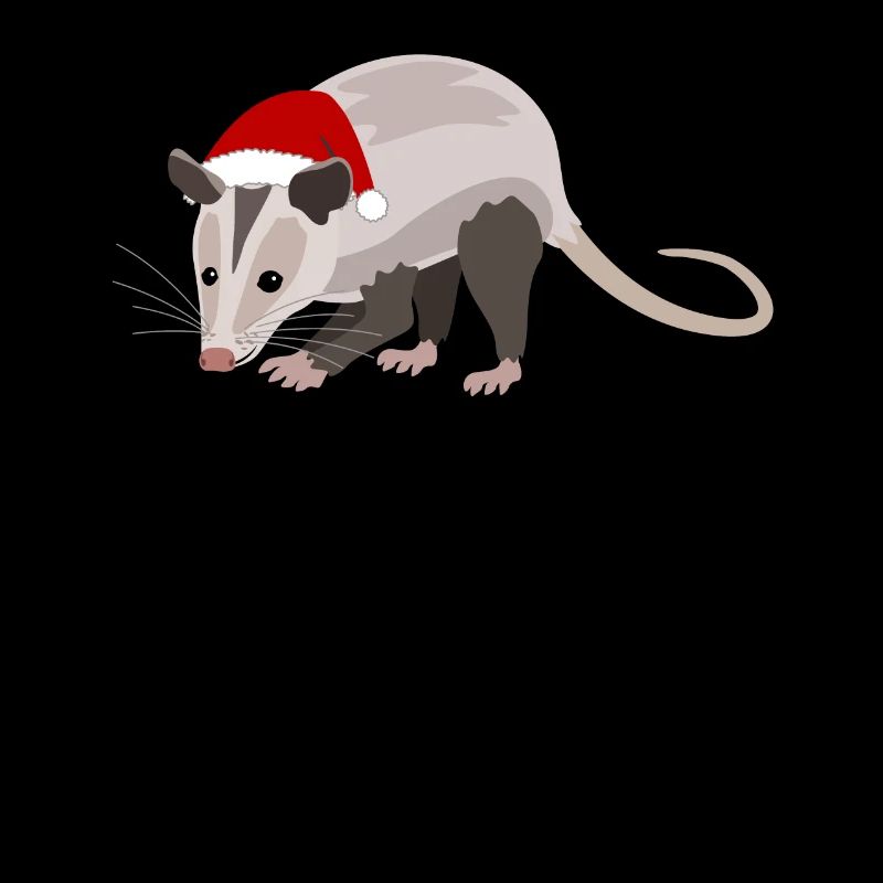 Souris de Noël mignon temps festif cadeau