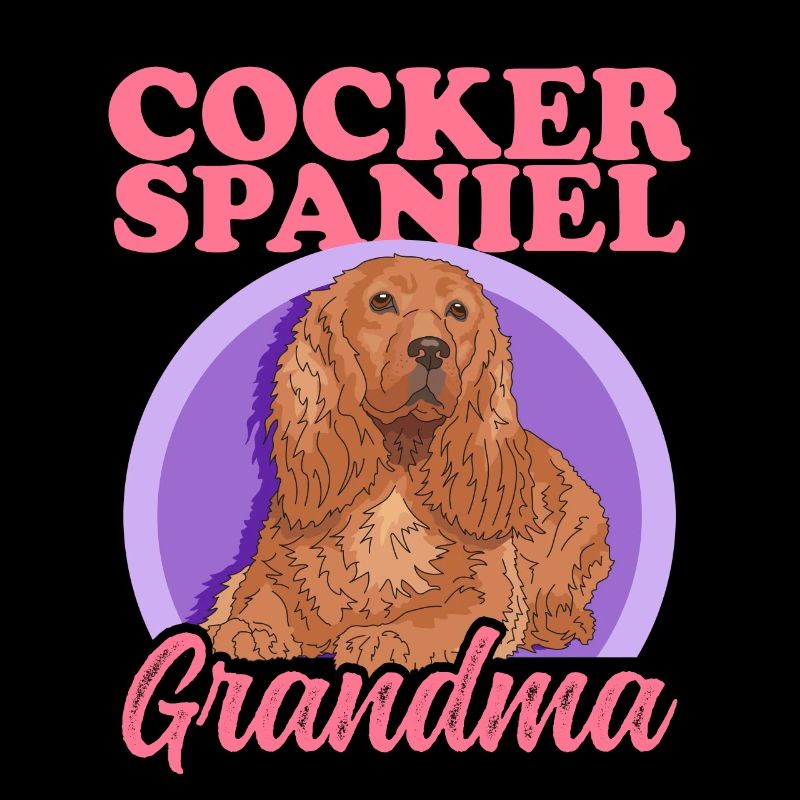 Cocker Spaniel Granny chiens Cocker Spaniel cadeau