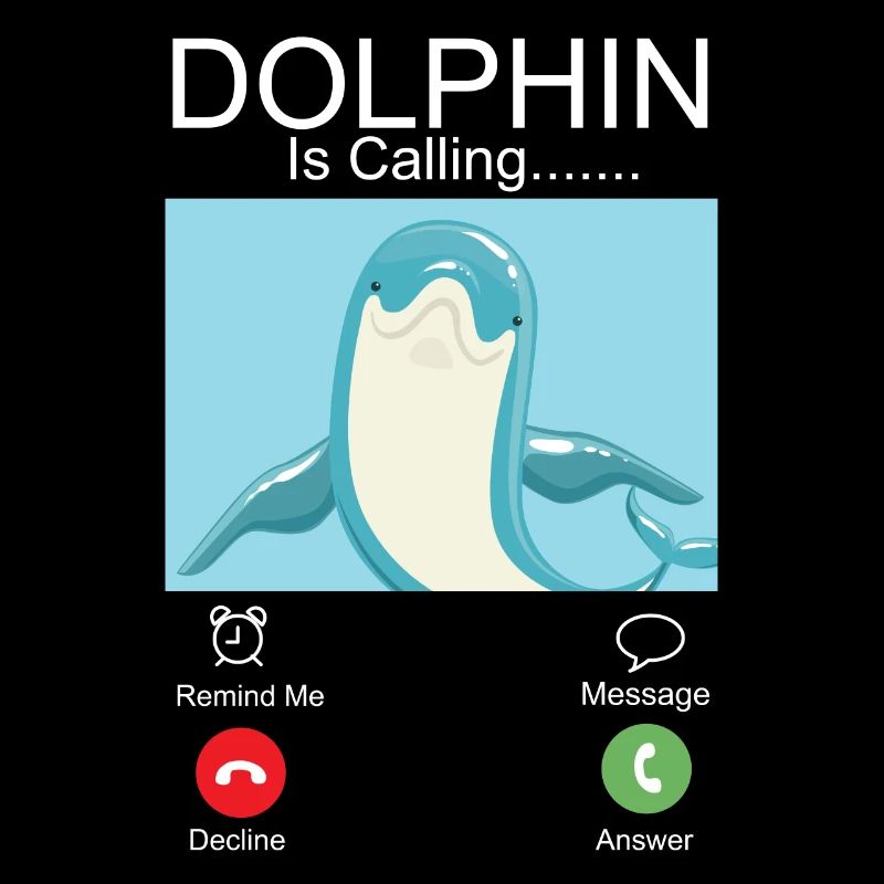 Dolphin Phone Display Dolphin Is