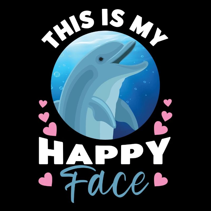 Dauphin C’est mon visage heureux
