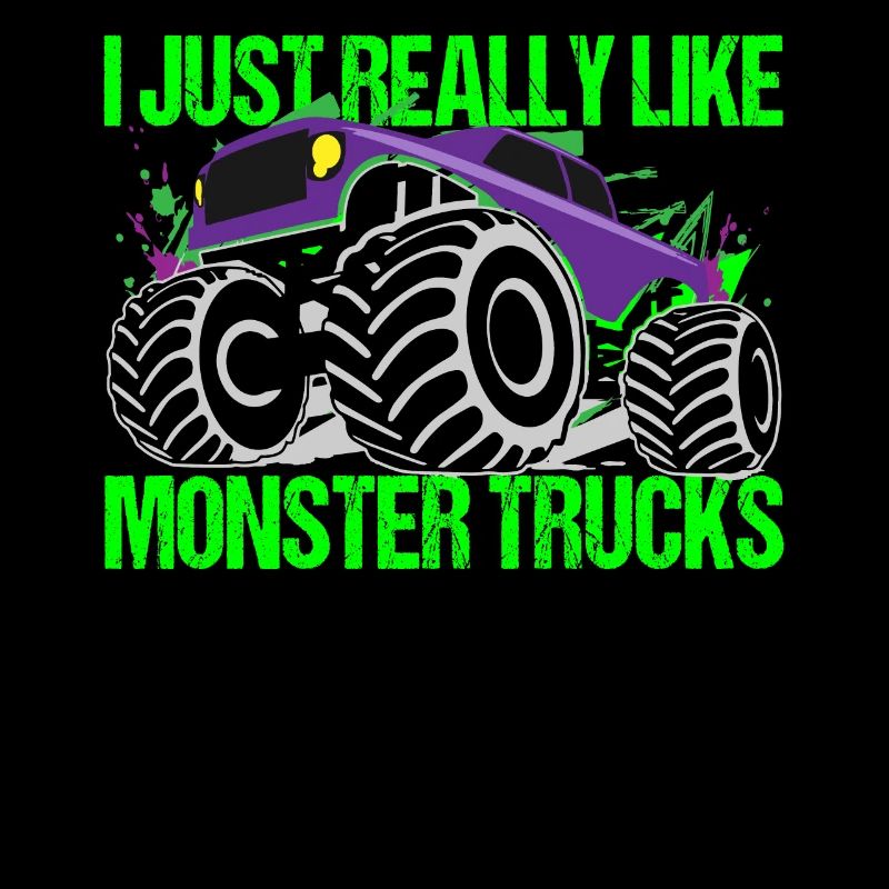Monstertruck Farbexplosion Dynamik