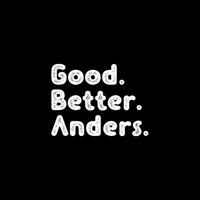 Cool guys are called Anders