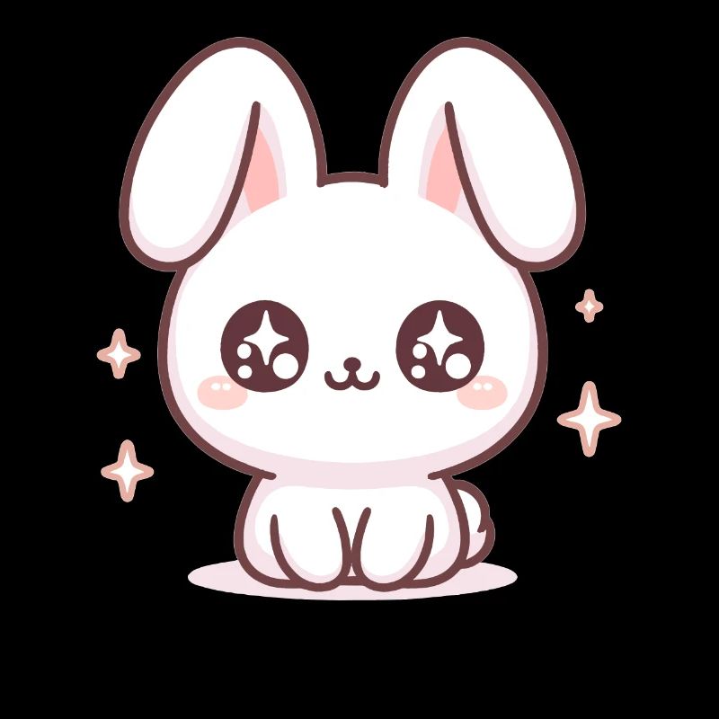 Rabbit Bubble Tea Kawaii