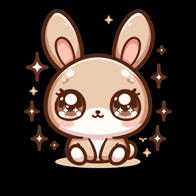 Rabbit Bubble Tea Kawaii